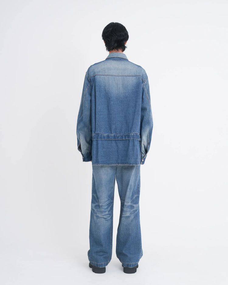 DENIM TRUCKER SHIRT INDIGO