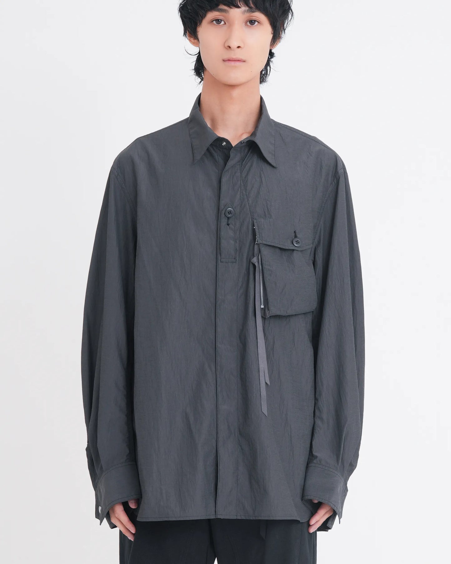 NYLON PCS SHIRT GREY