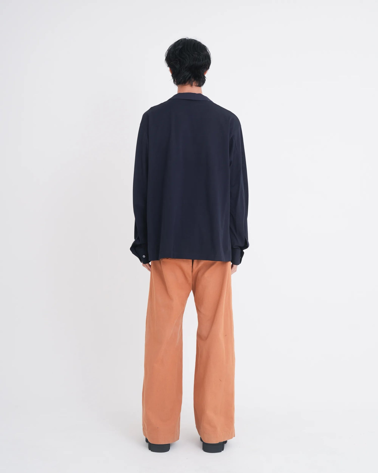 LAYERED L/S T-SHIRT NAVY