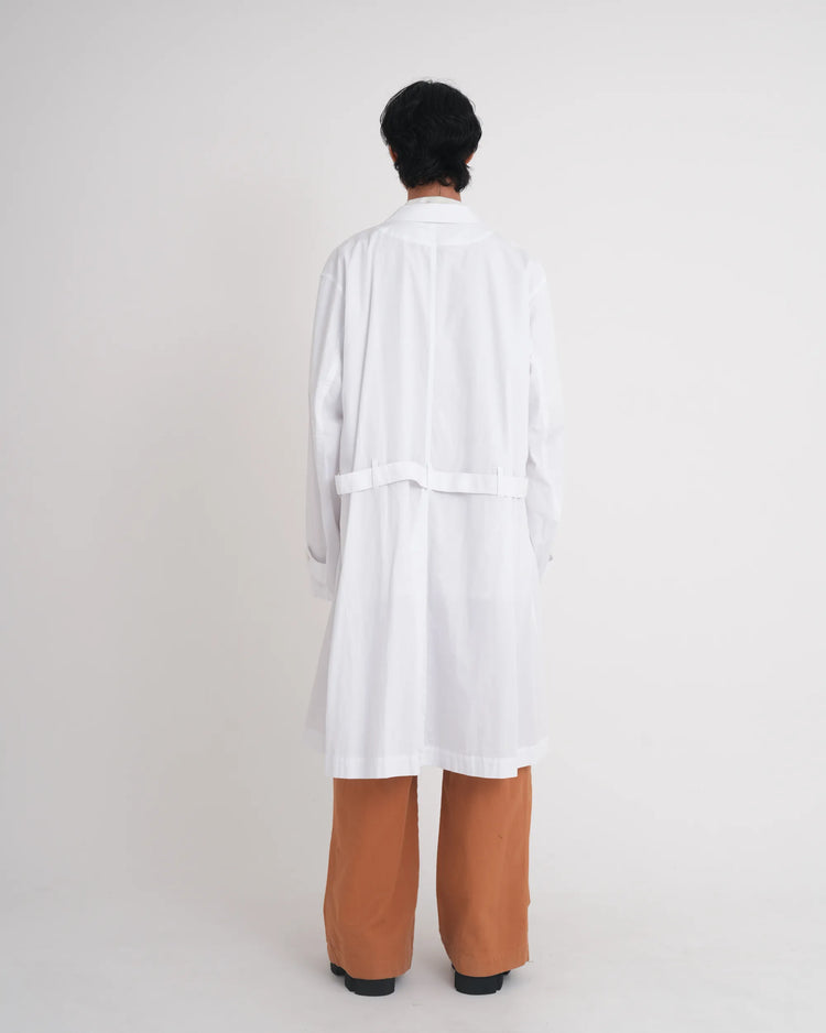 M-45 SHOP COAT WHITE