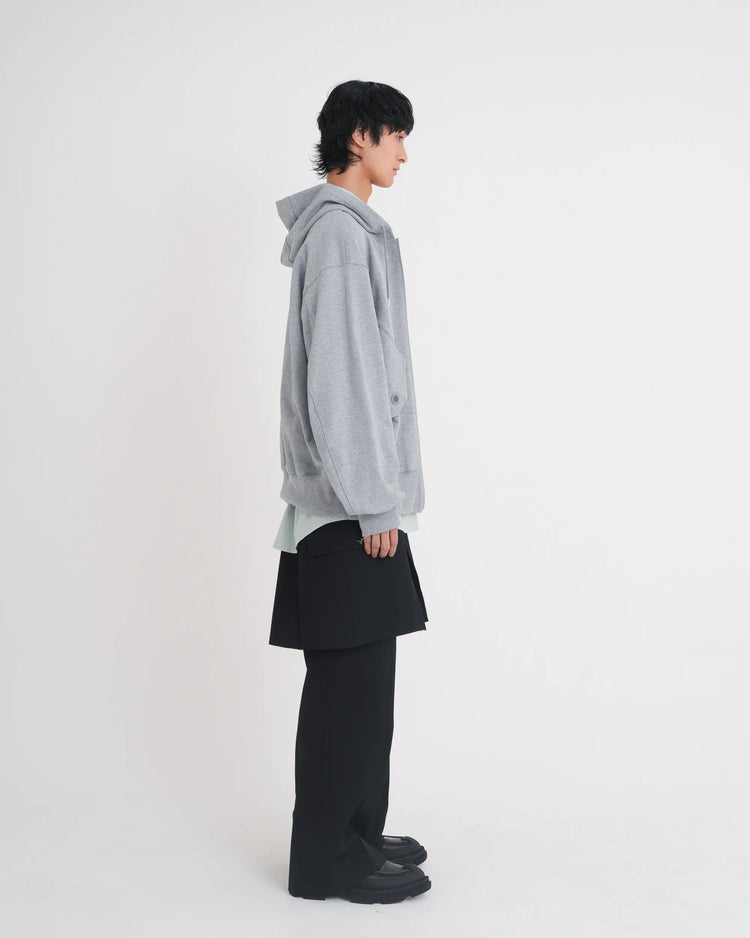 BUM FLAP JACKET SLACKS BLACK