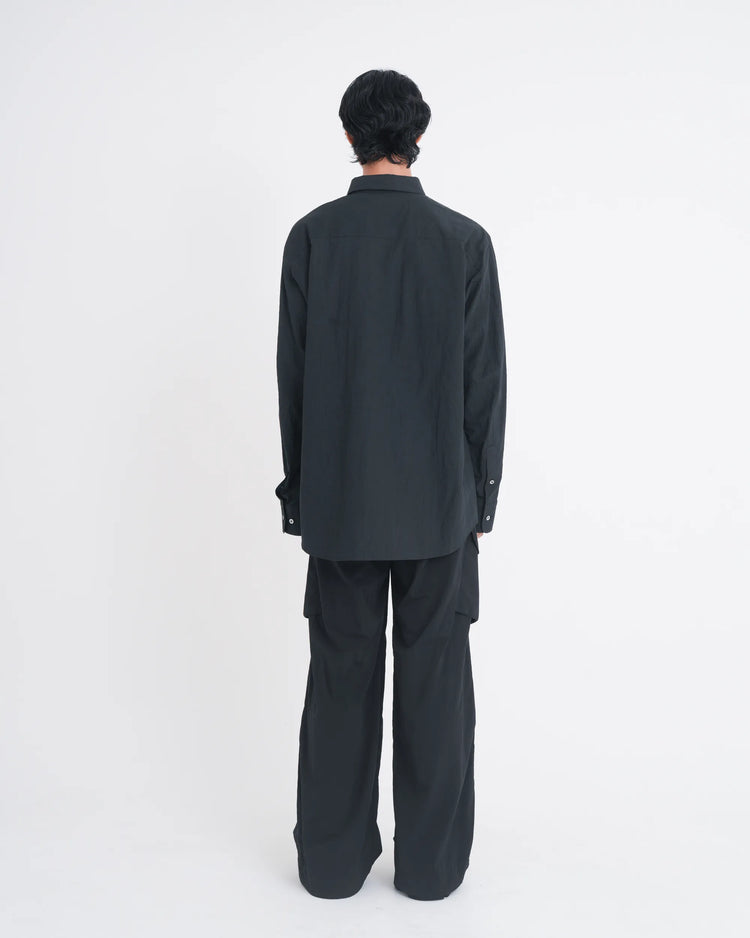 EMBROIDERY SHIRT BLACK