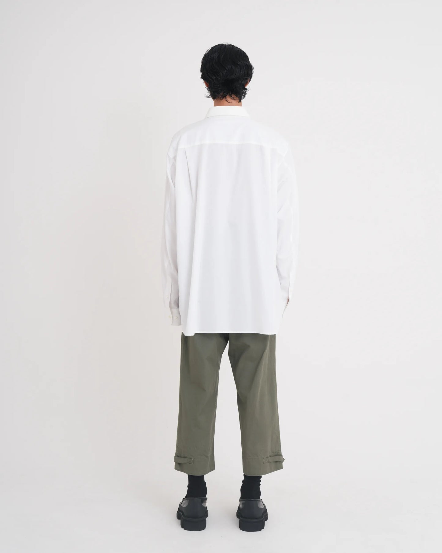 OXFORD LAYERED SHIRT WHITE