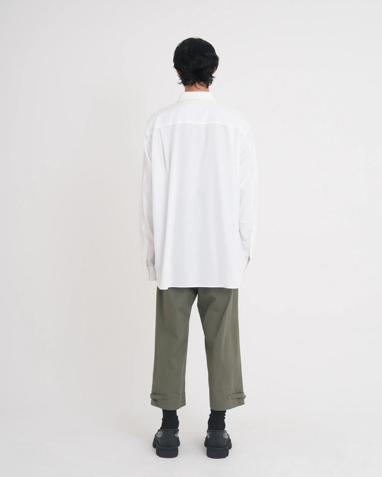 OXFORD LAYERED SHIRT WHITE