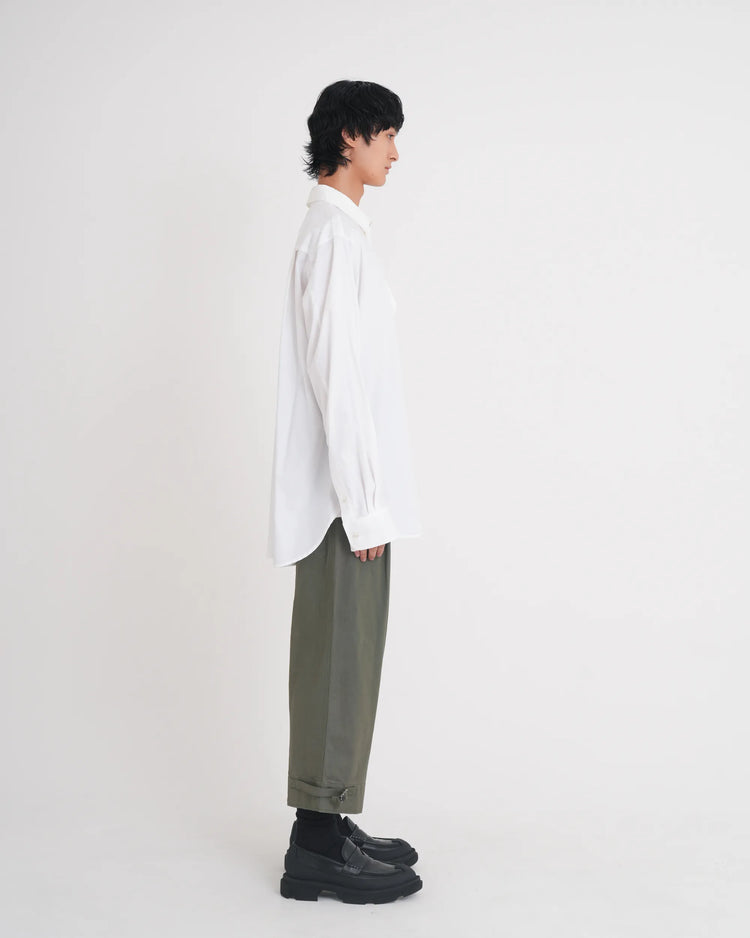 OXFORD LAYERED SHIRT WHITE