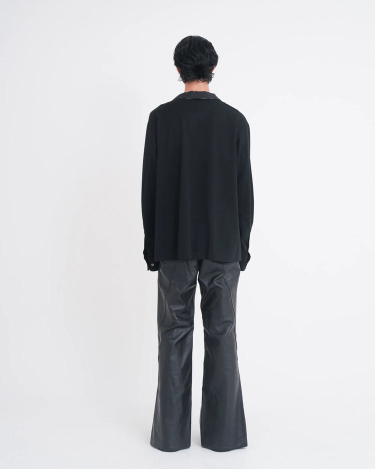LAYERED L/S T-SHIRT BLACK
