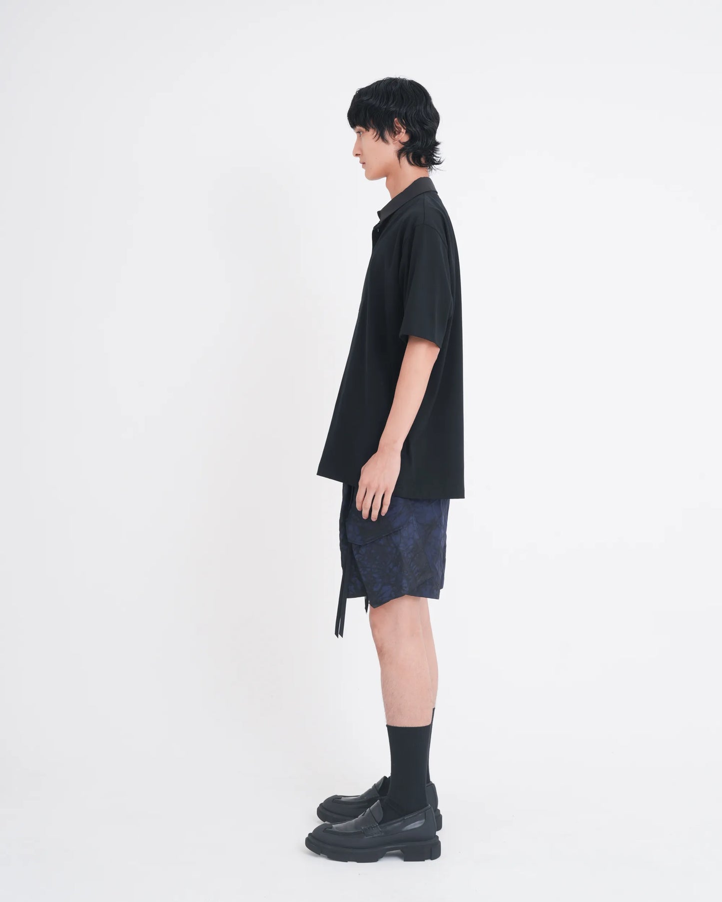 LAYERED S/S T-SHIRT BLACK