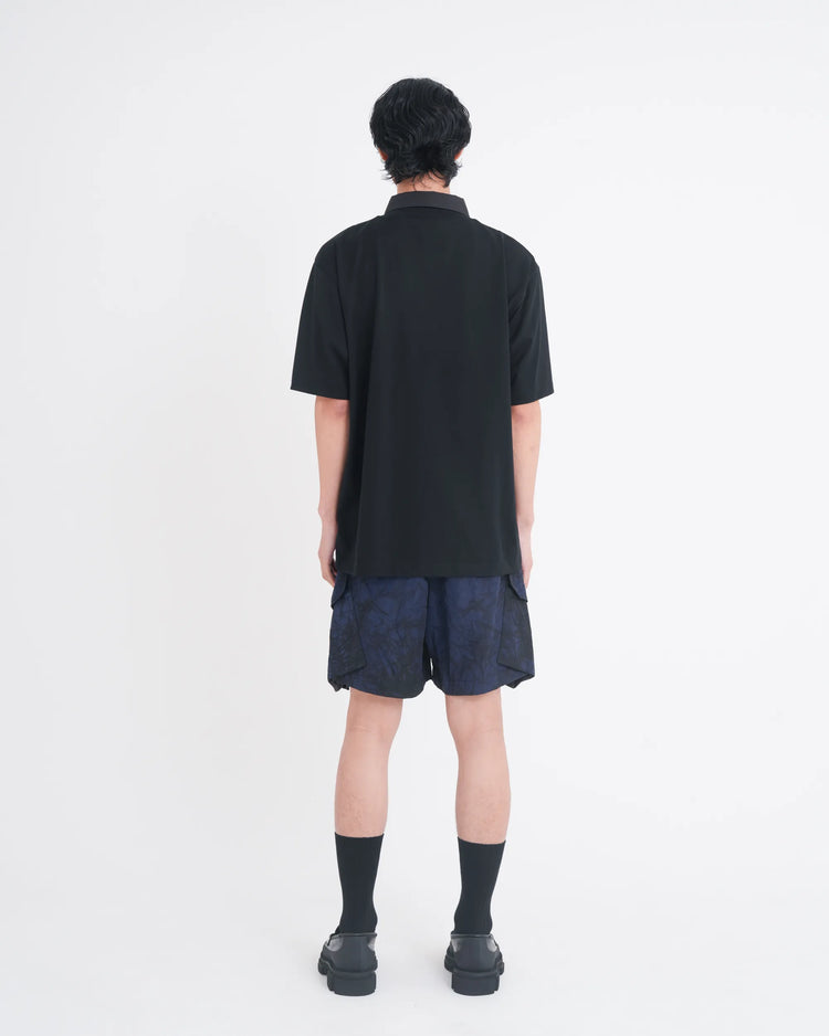 LAYERED S/S T-SHIRT BLACK