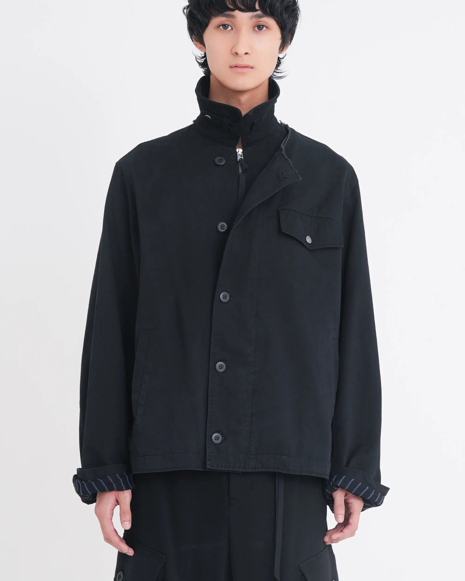 DECK JACKET BLACK