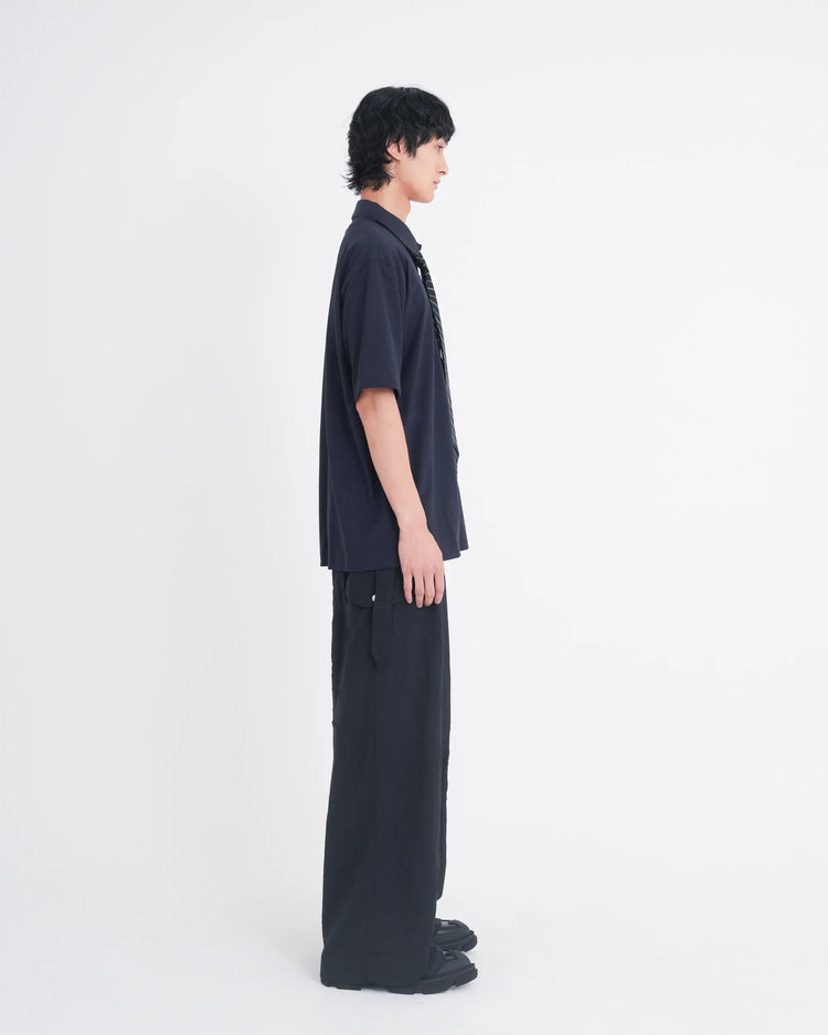 LAYERED S/S T-SHIRT NAVY