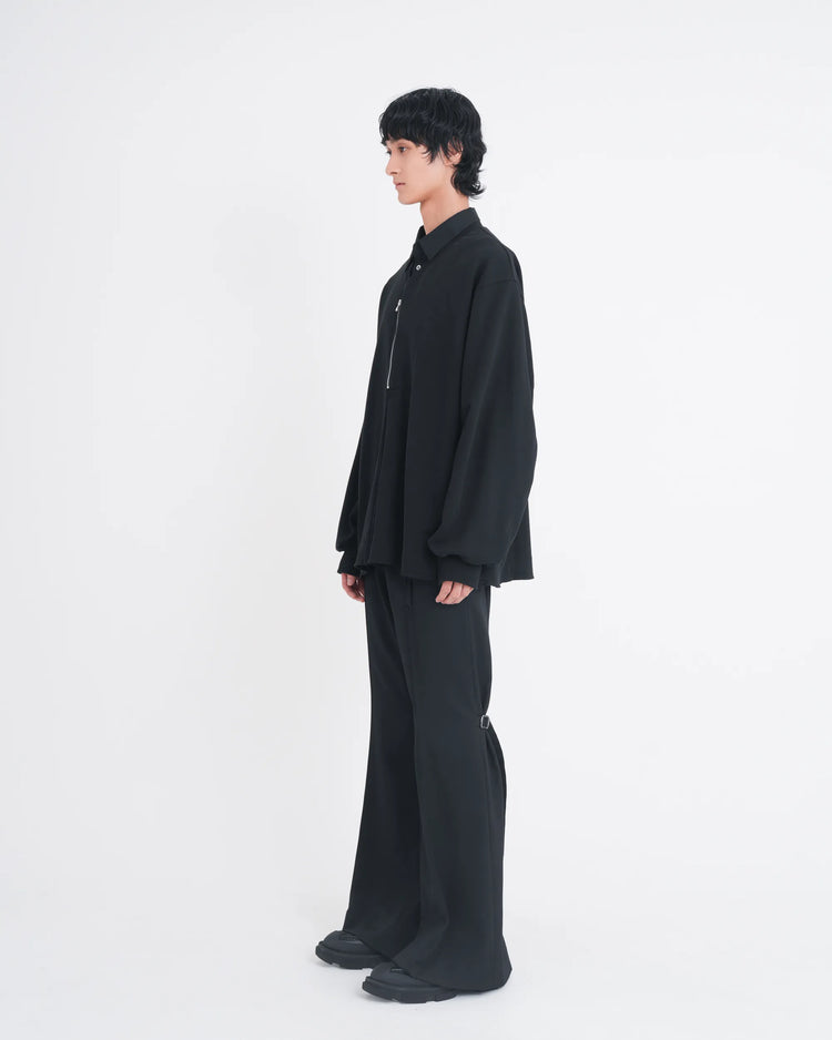 LAYERED SWEATSHIRT BLACK