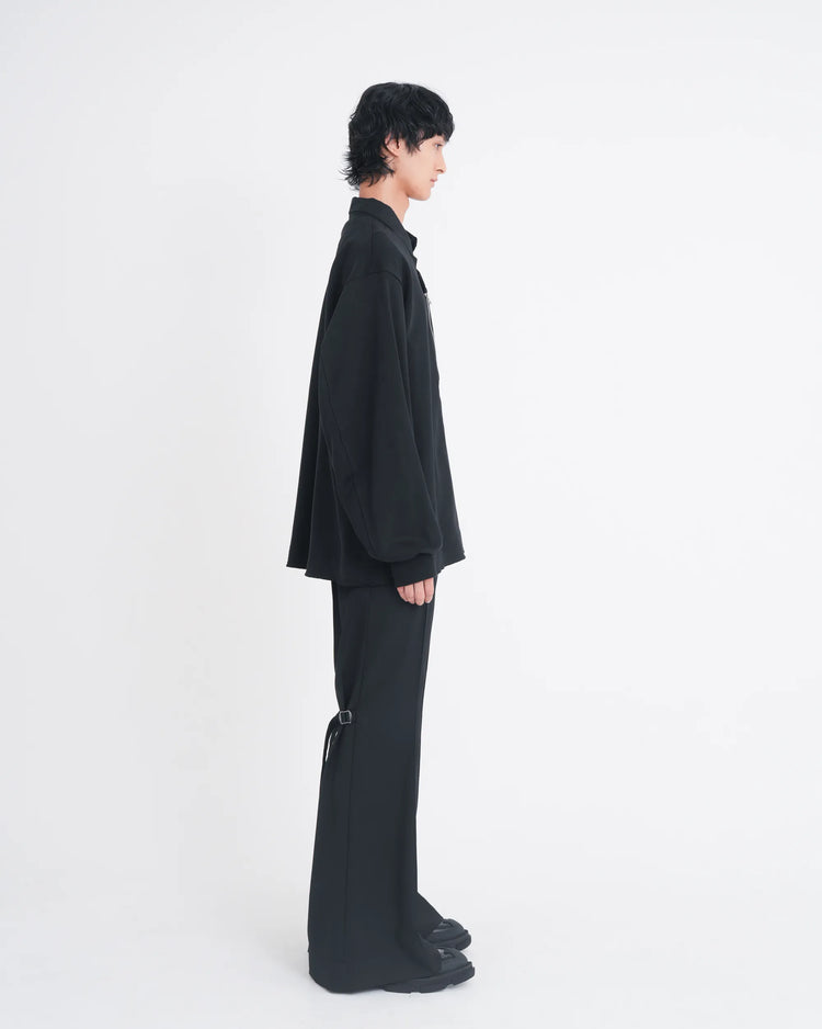 LAYERED SWEATSHIRT BLACK