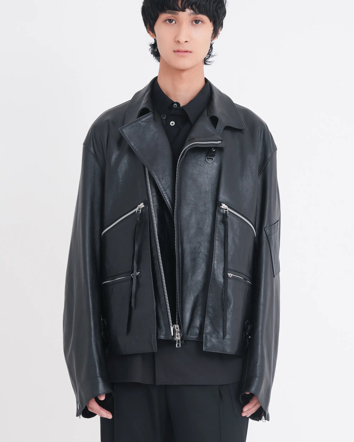 LEATHER MK3 JACKET BLACK