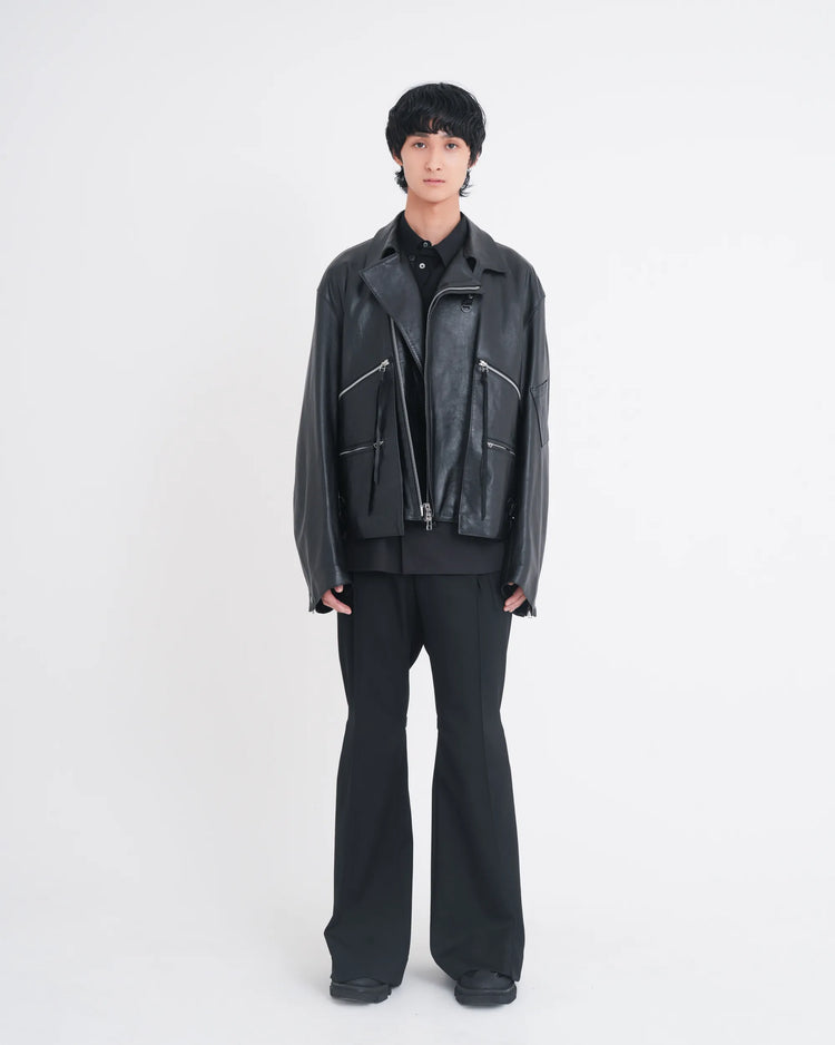 LEATHER MK3 JACKET BLACK