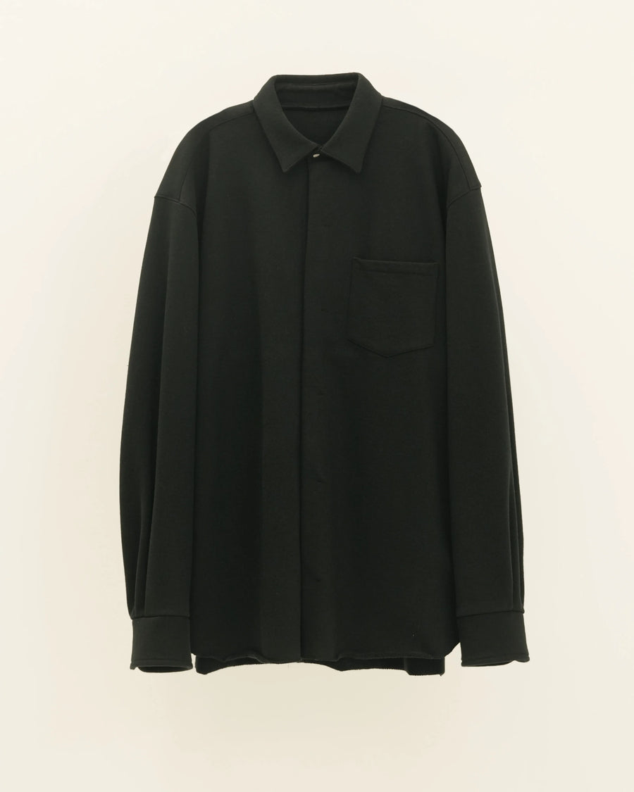 SWEAT L/S SHIRT BLACK