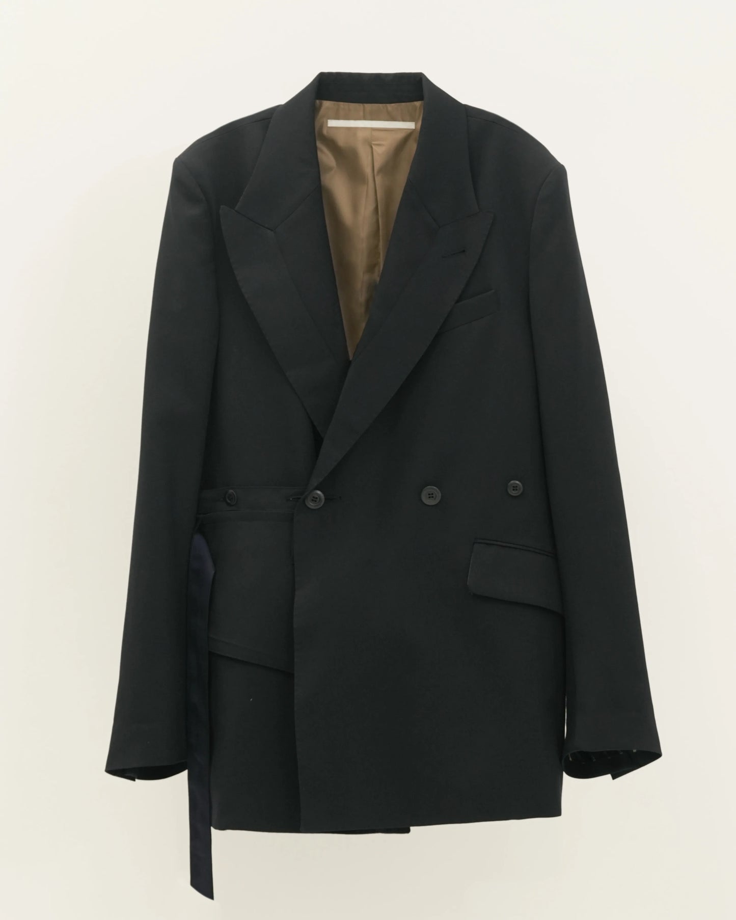 CUMMER BAG DOUBLE - BREASTED JACKET NAVY
