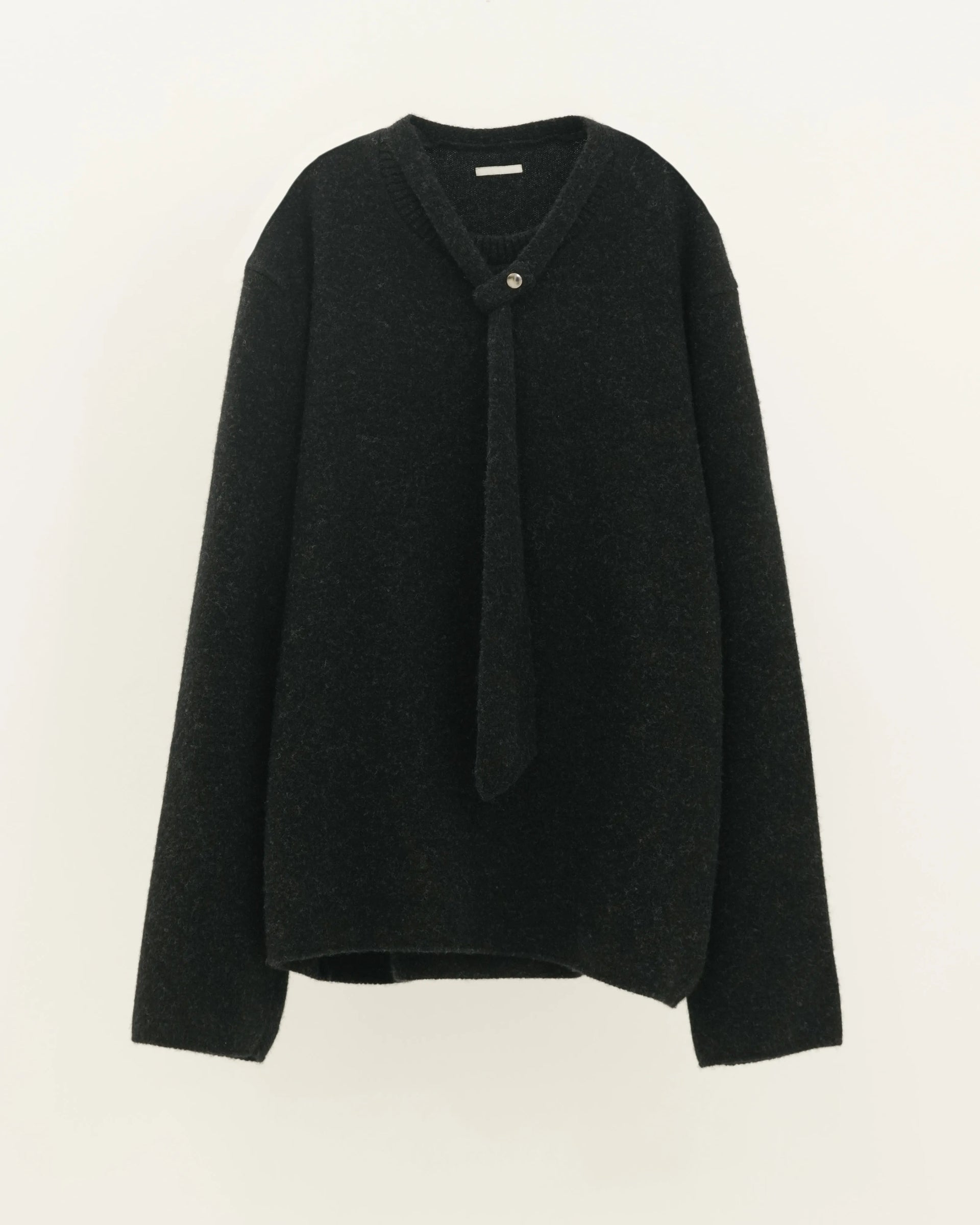 トップス tamme 25aw NECKTIE KNIT PO WHITE NECKTIE KNIT PO | Tamme（タム）公式オンラインストア – Tamme