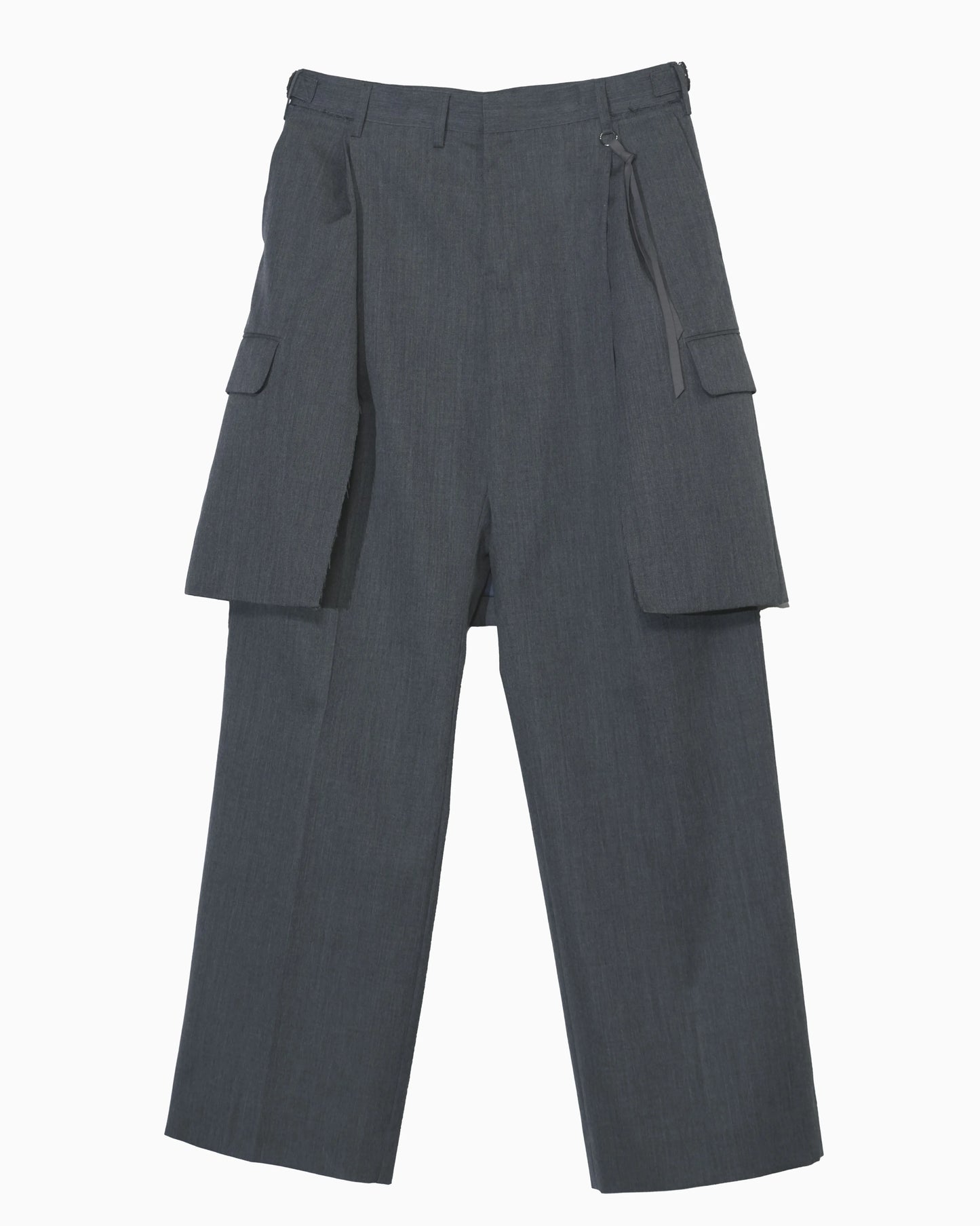 BUM FLAP JACKET SLACKS GREY