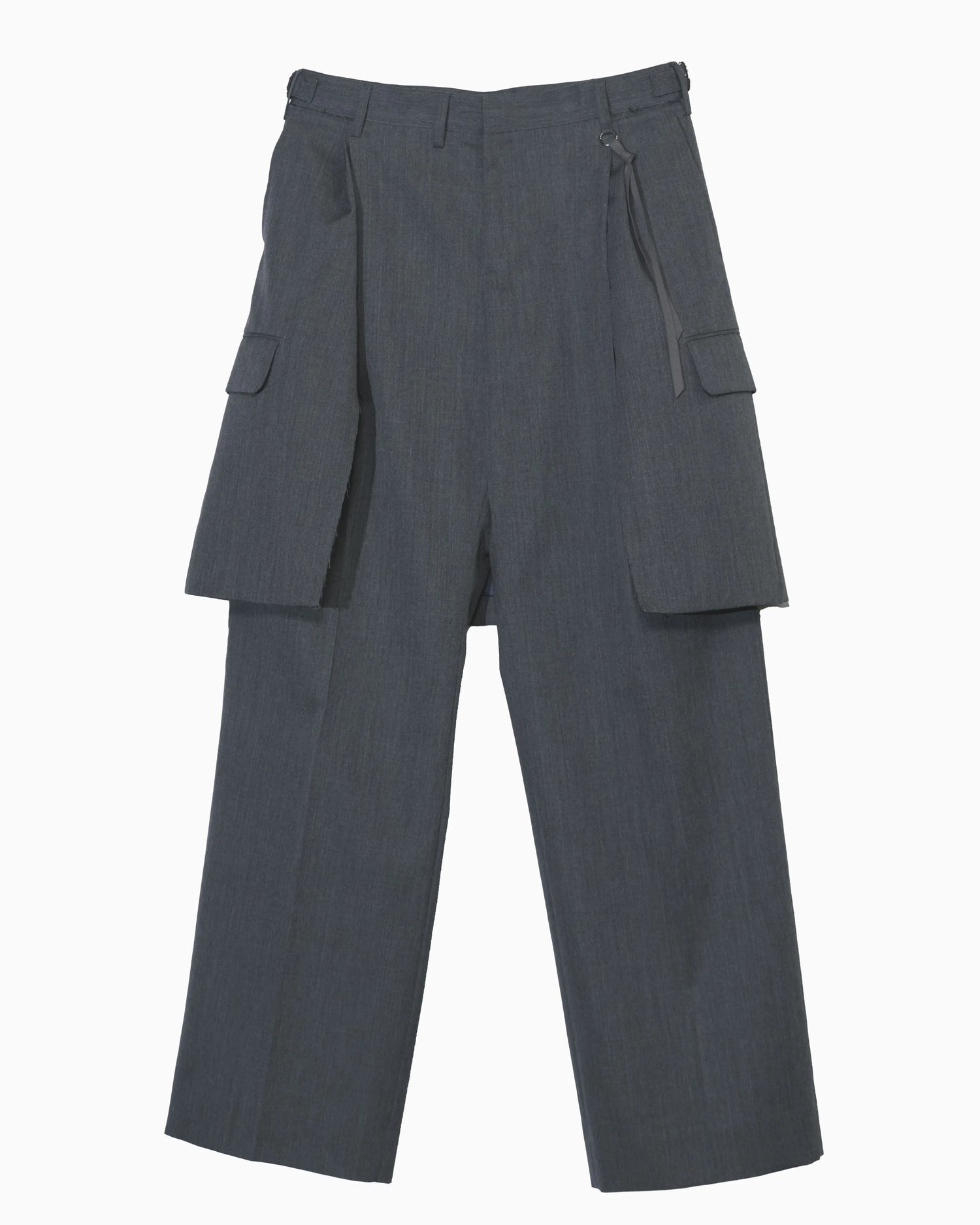 BUM FLAP JACKET SLACKS GREY