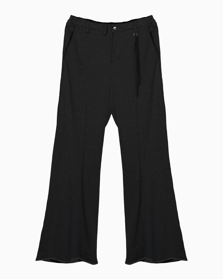 GAITTER SWEAT PANTS BLACK