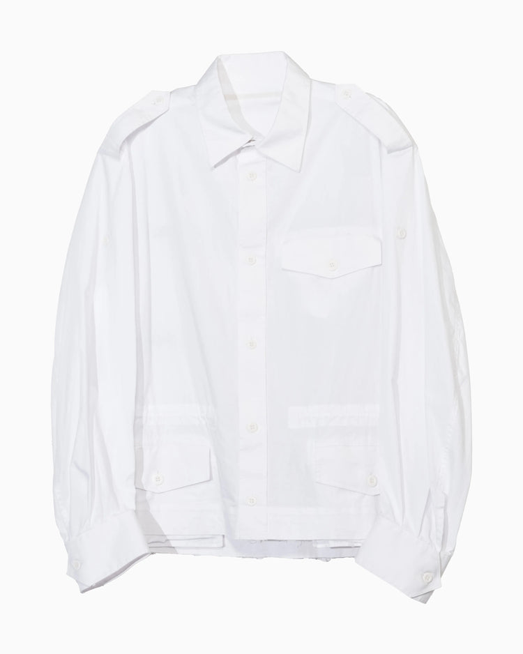 M-47 SHIRT BLOUSON WHITE