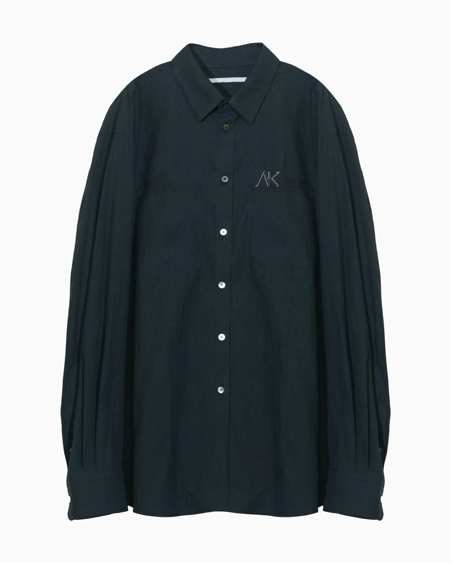 EMBROIDERY SHIRT BLACK