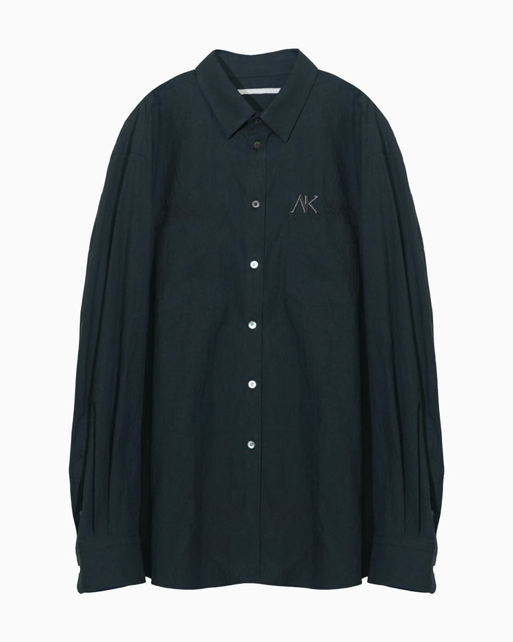 EMBROIDERY SHIRT BLACK
