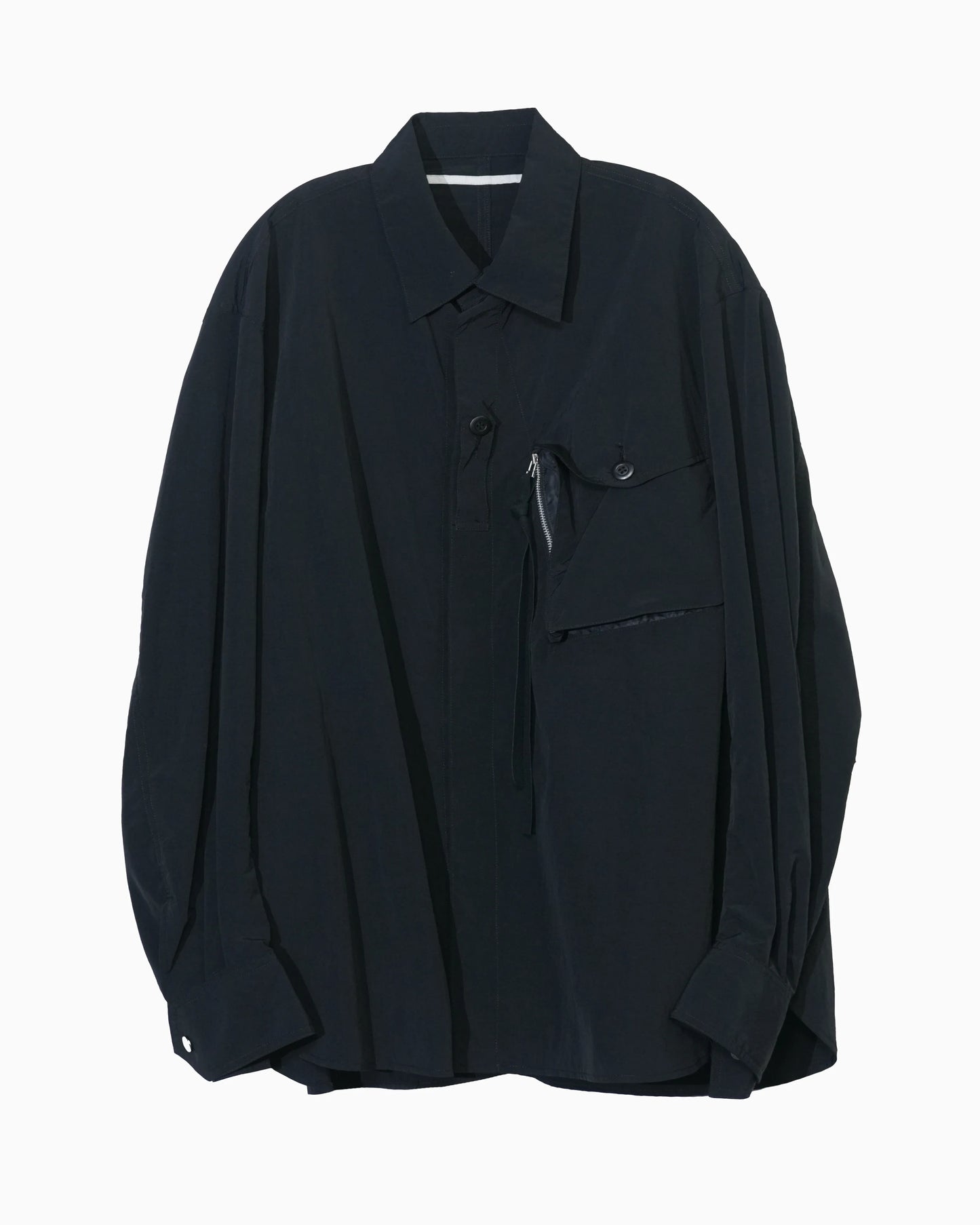 NYLON PCS SHIRT BLACK