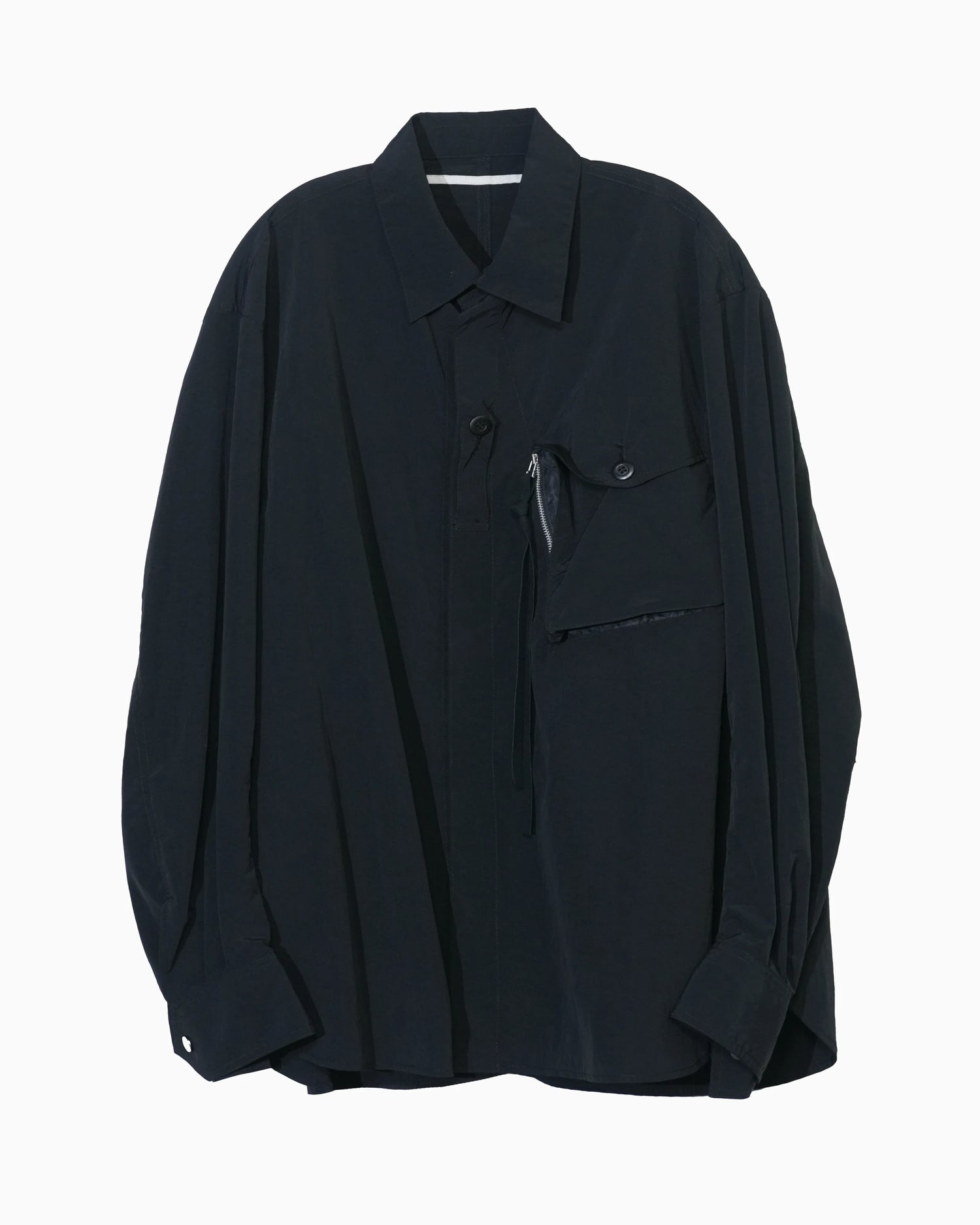 NYLON PCS SHIRT BLACK