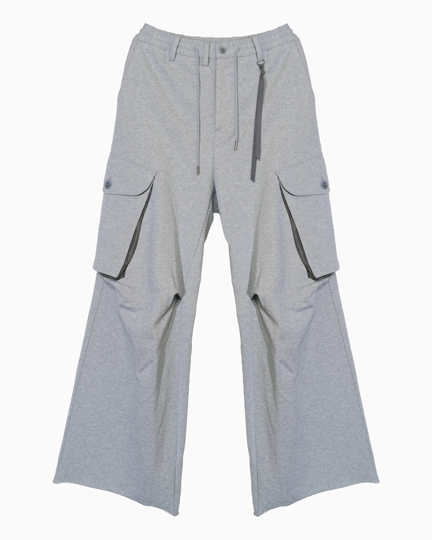 OVER CARGO SWEAT PANTS GREY