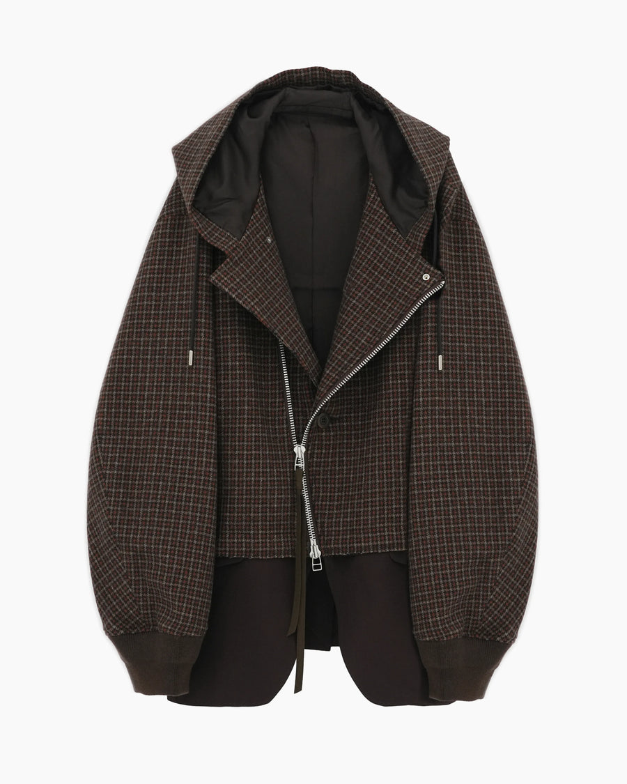 JACKET PARKA BROWN