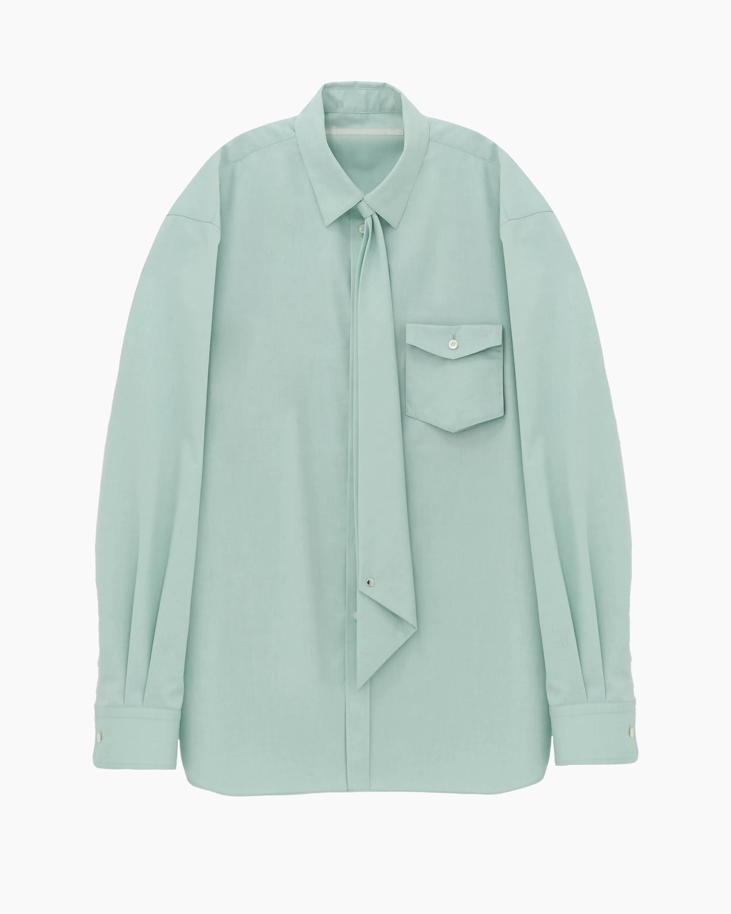 NECKTIE SHIRT GREEN