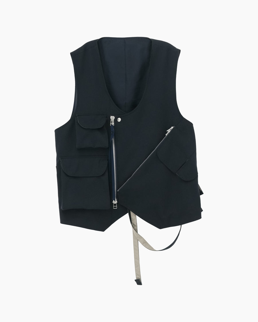 POLICE VEST BAG NAVY