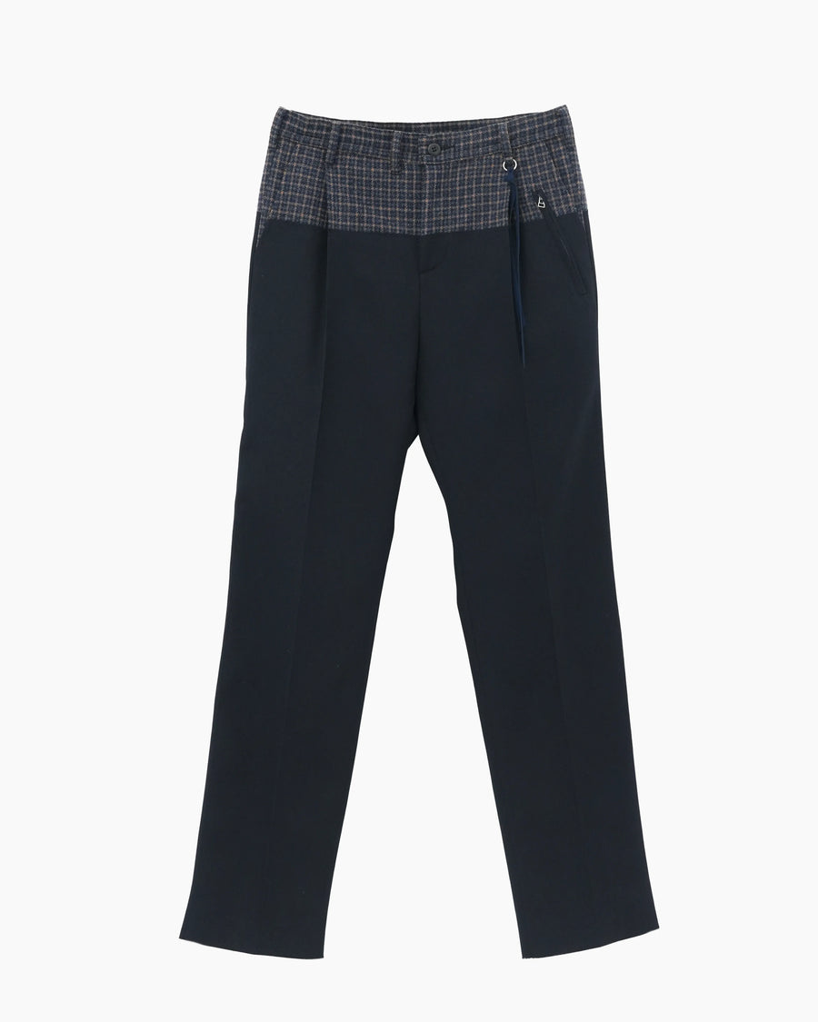 WAIST PANEL SLACKS NAVY