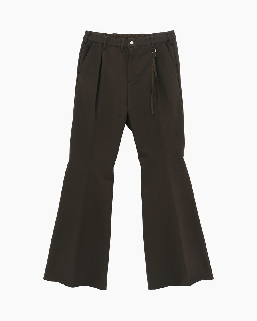 GAITER SWEAT PANTS BROWN