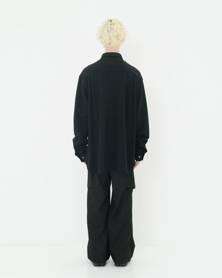 SWEAT L/S SHIRT BLACK