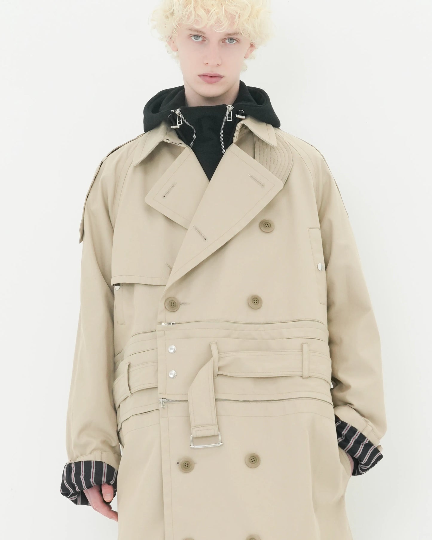 SEPARATE TRENCH COAT BEIGE
