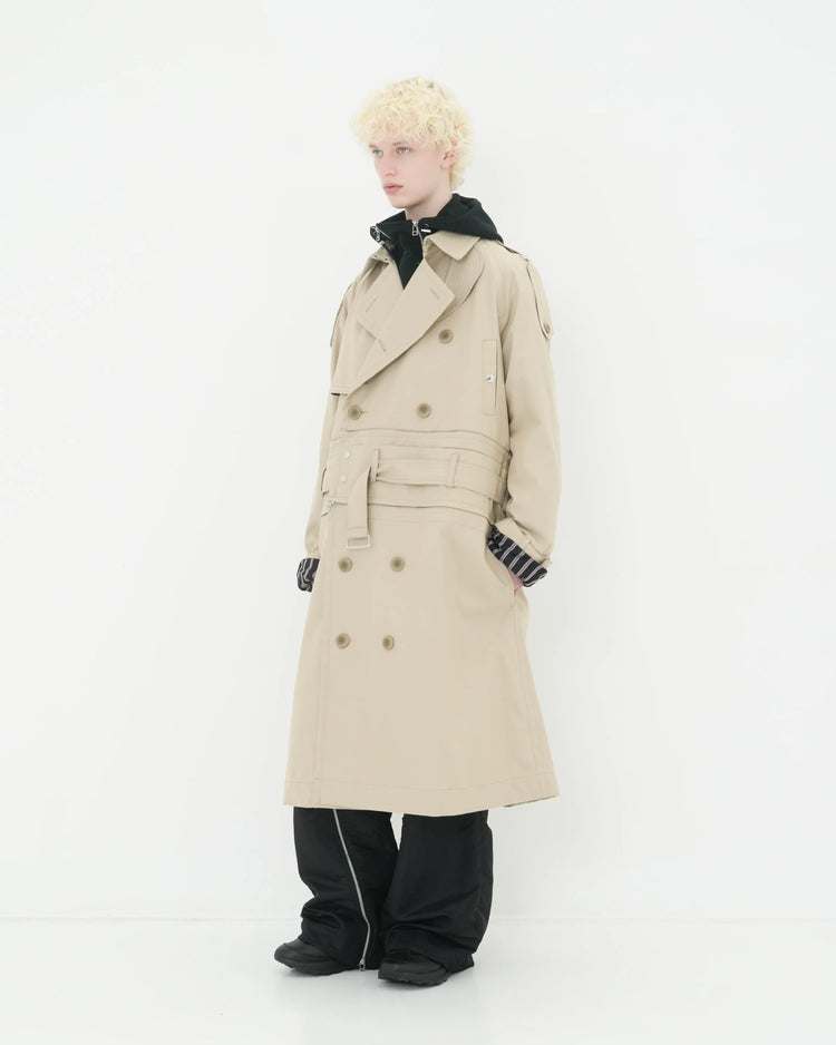 SEPARATE TRENCH COAT BEIGE