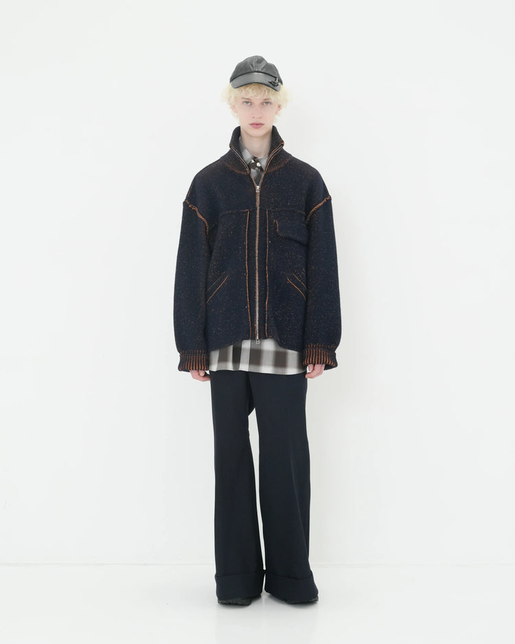 GAITER DOUBLE SLACKS NAVY