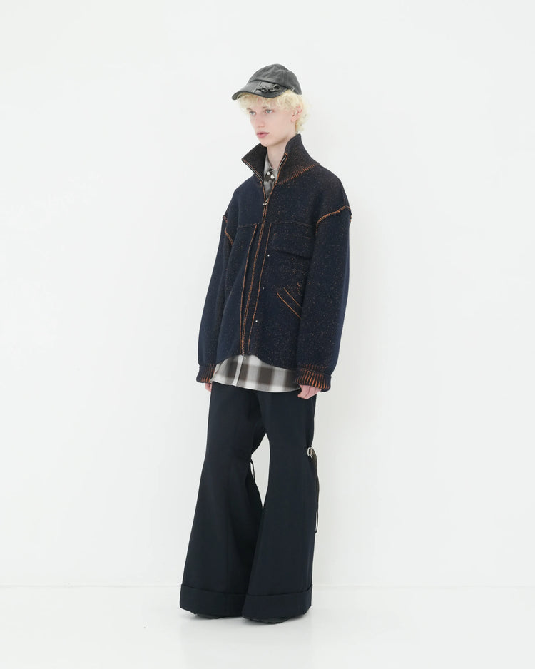 GAITER DOUBLE SLACKS NAVY