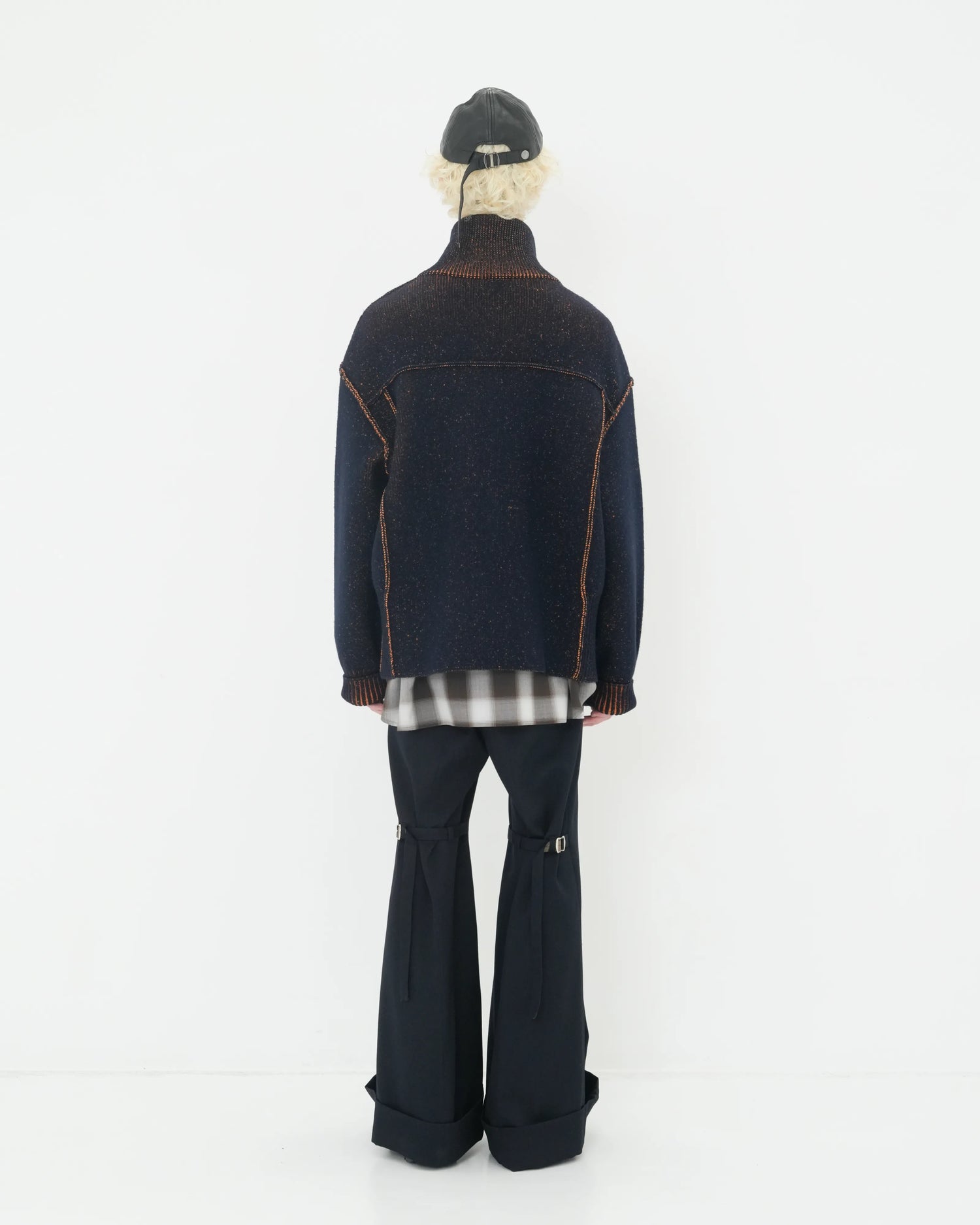 GAITER DOUBLE SLACKS NAVY