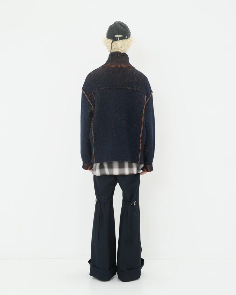 GAITER DOUBLE SLACKS NAVY