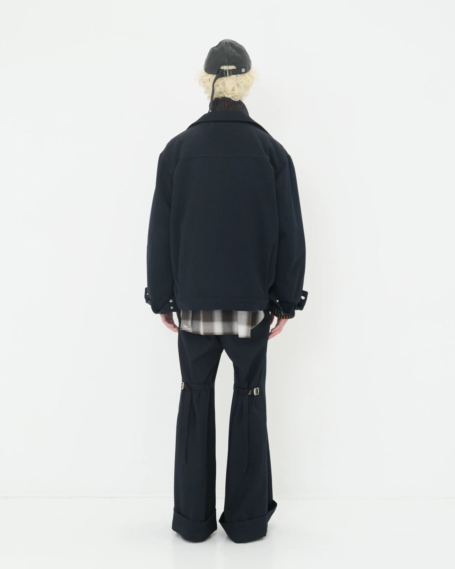 GAITER DOUBLE SLACKS NAVY