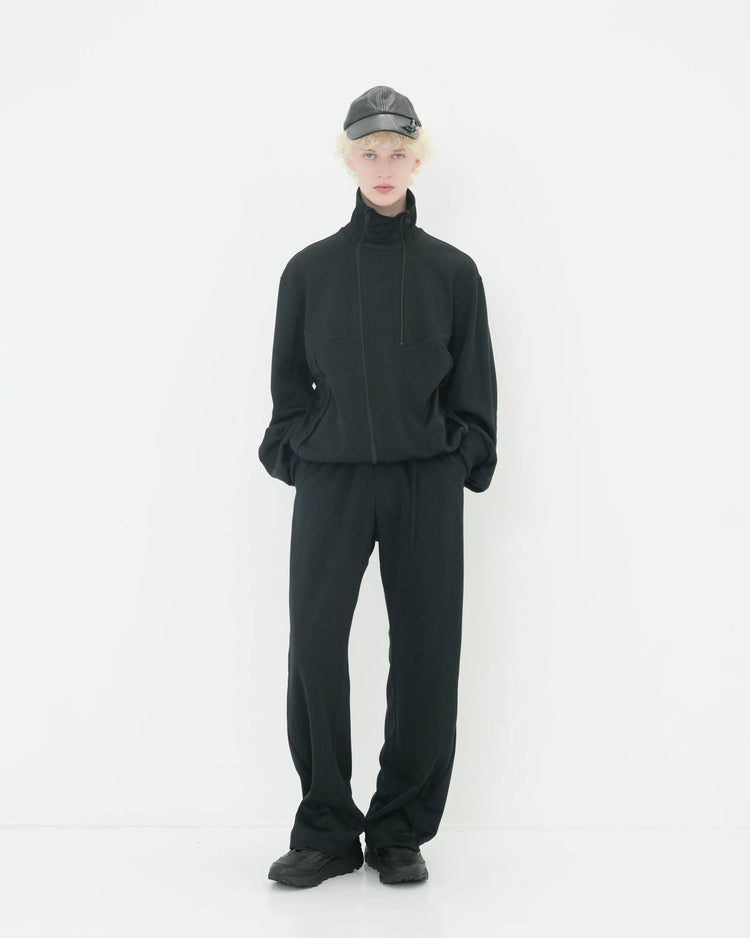 JERSEY TRACK BLOUSON BLACK