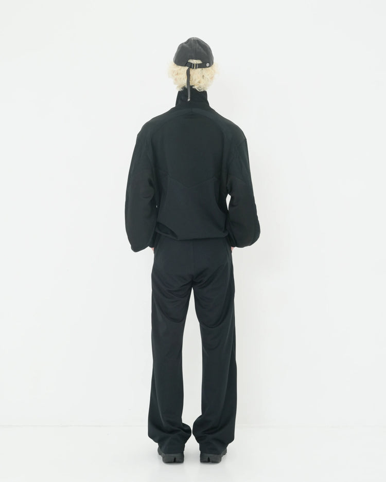 JERSEY TRACK BLOUSON BLACK