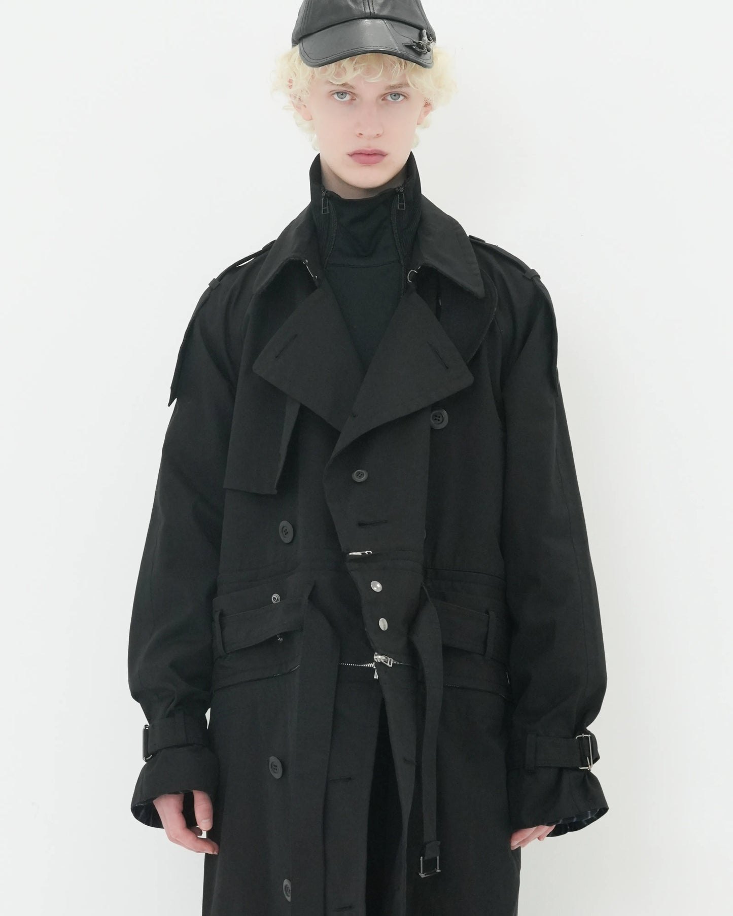 SEPARATE TRENCH COAT BLACK
