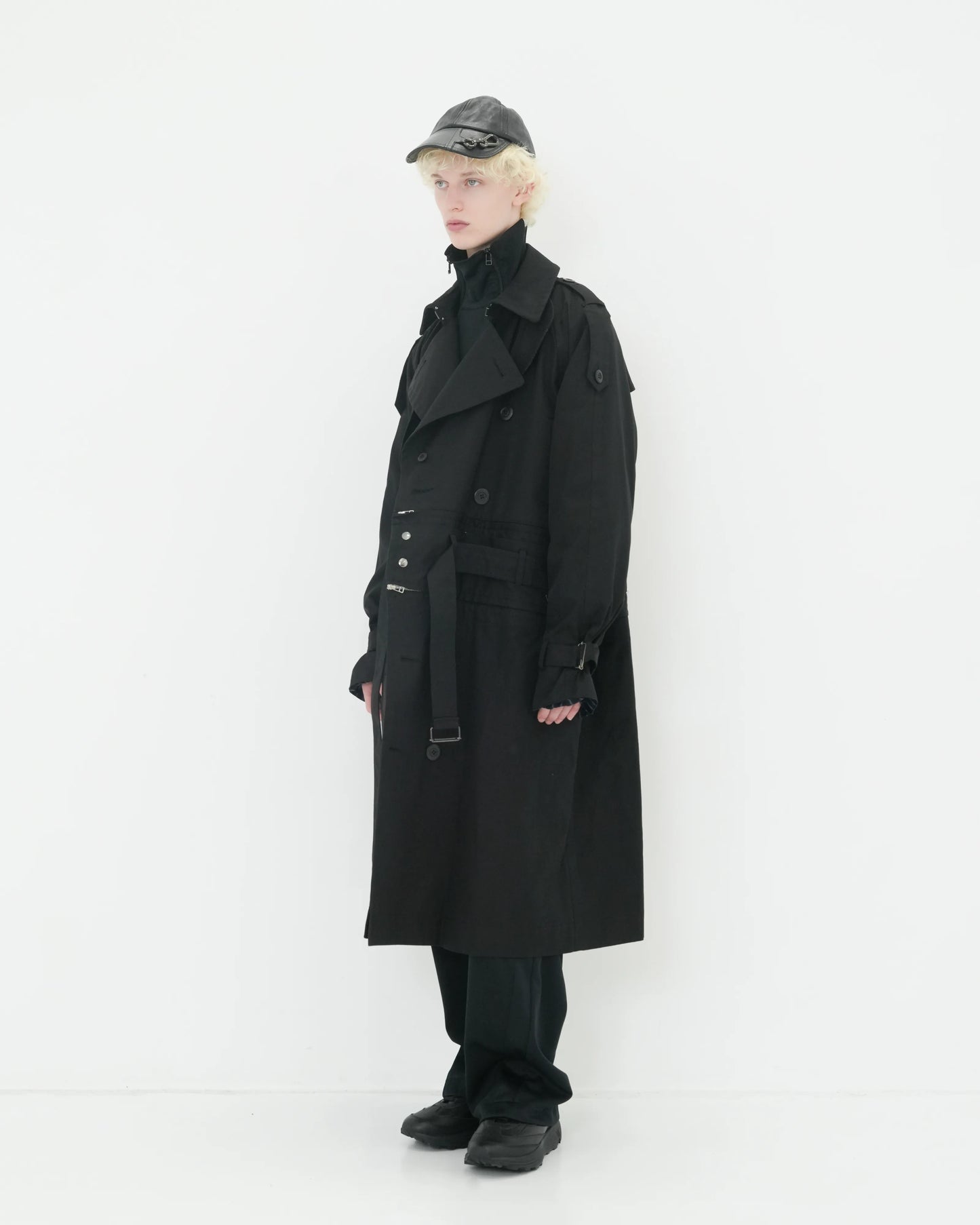 SEPARATE TRENCH COAT BLACK