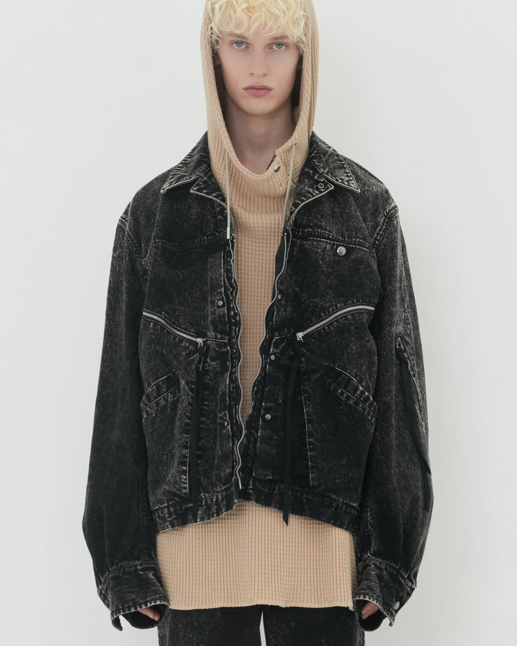 DENIM 11MJZB15T JACKET BLACK