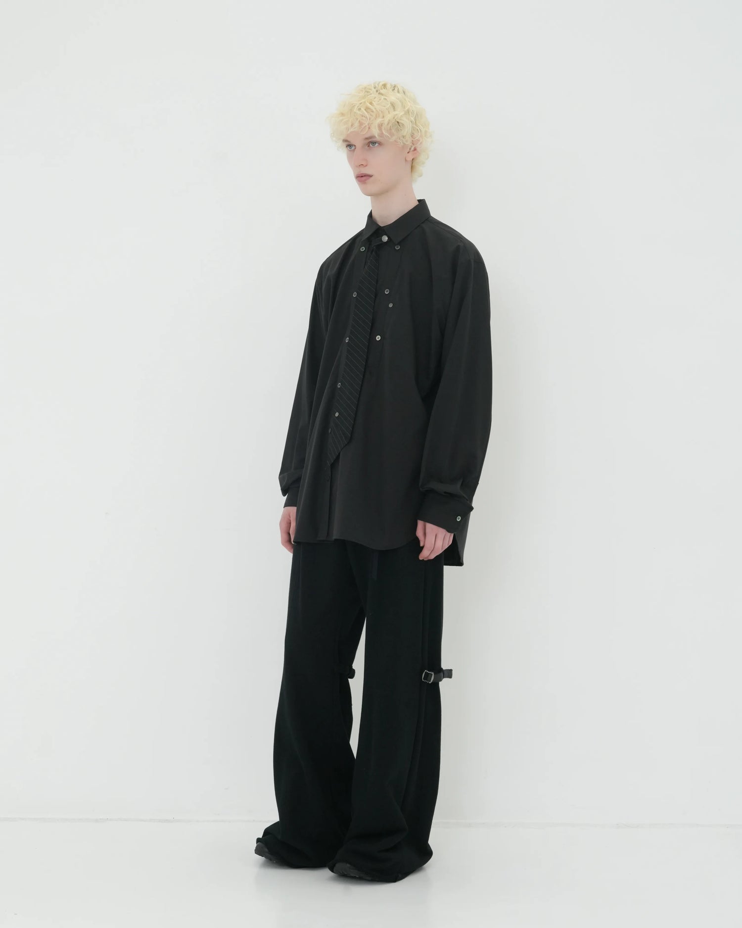 GAITER DOUBLE SLACKS BLACK