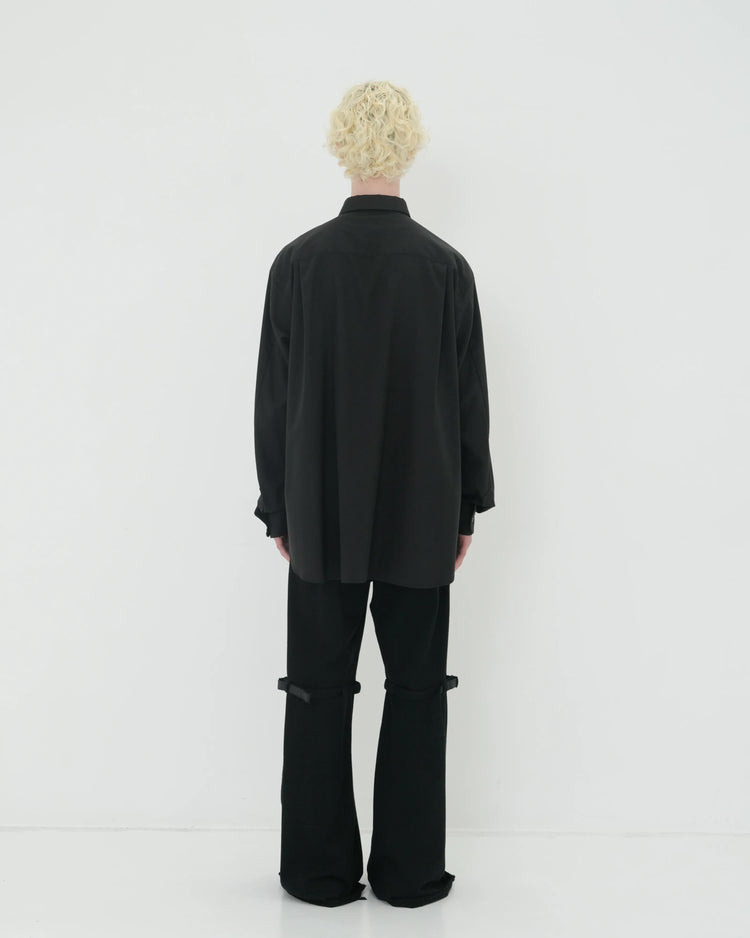 GAITER DOUBLE SLACKS BLACK